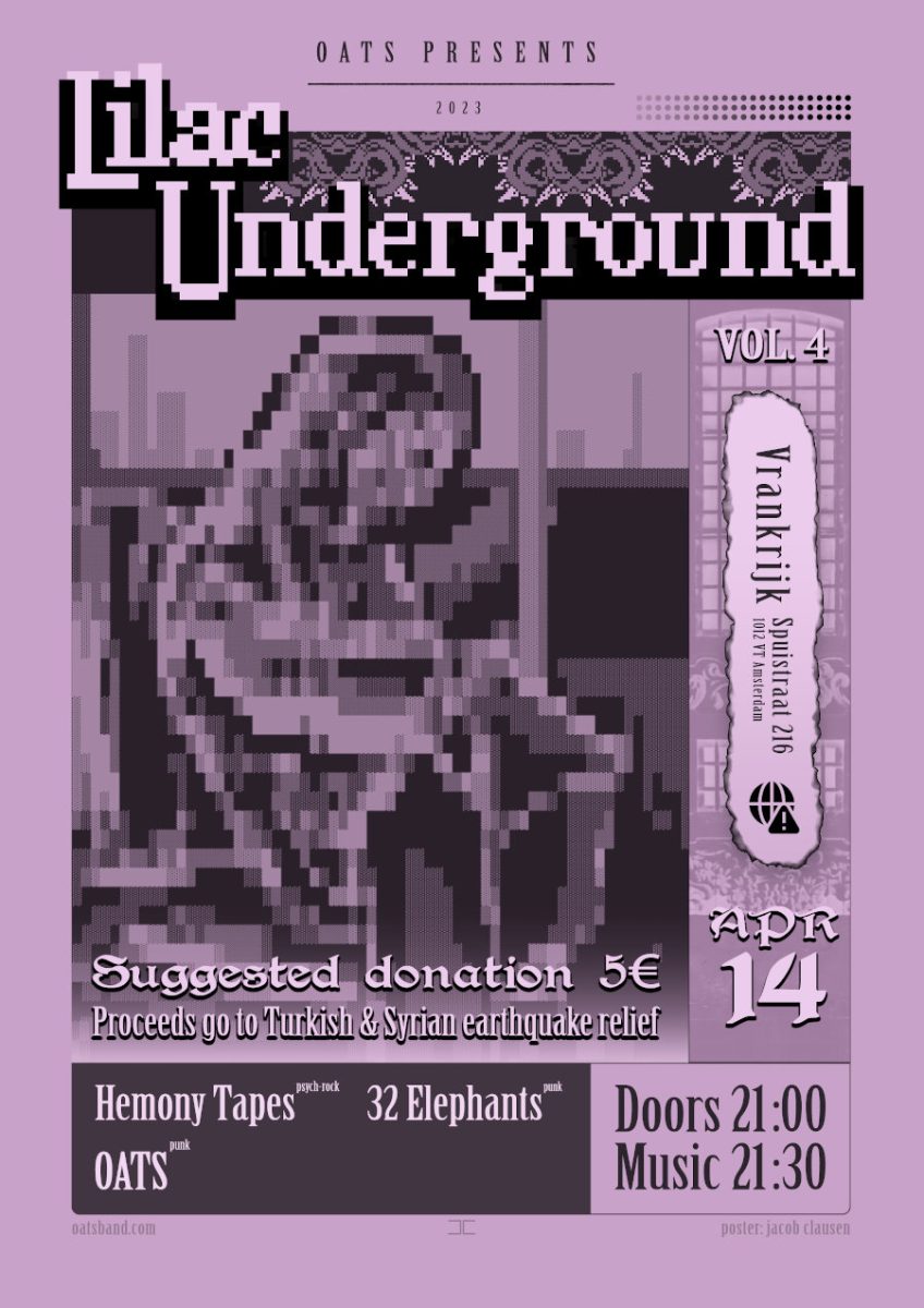 Lilac Underground Vol. 4 Benefit @ Vrankrijk