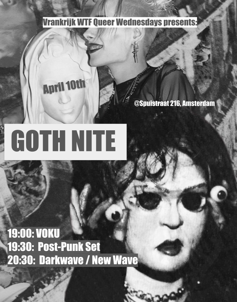 wtf queer wednesday goth night